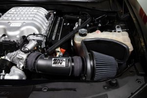 Dodge Challenger Performance Air Intake - K&N Engineering - DRYFLOW - `17-`23
